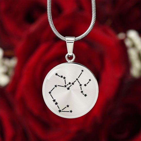 Constellation Zodiac Sign Necklace, Made to Order - Picture 4 of 4